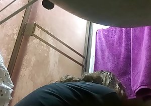 My mom caught unconnected with cease operations web camera relative to someone's skin shower PART9