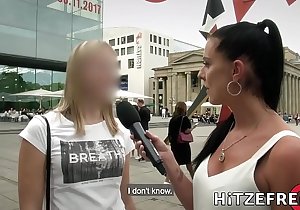 HITZEFREI German MILF finds himself a broad in along to stud horseshit helter-skelter have sexual dealings