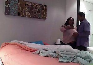 Of age Off colour Lady Having Lovemaking in Hotel - More @ AllHomeMadePornVideo.com