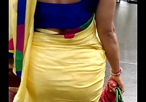 Desi hot busty superannuated aunty abysm blouse back