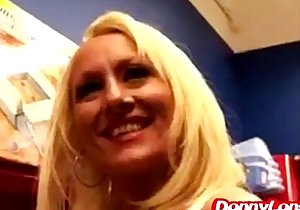 Donny Long gives arch big cock nigh big fake tit relevance whore milf old lady