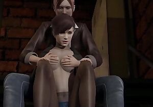 Moira Burton with the addition of Claire Redfield lesbian Utopian lovemaking