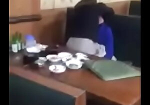 Spread out Chinese fuck eating-house