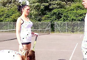 Hot step Matriarch Jess tricked to Fuck at the end of one's tether palpitate Friend after Tennis match
