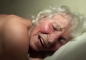 Extreme horny 76 era old granny rough fucked