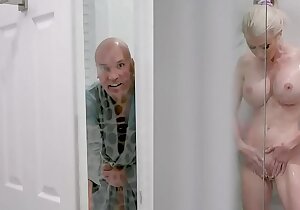 Milf katie monroe catches obese dick neighbor spying on her
