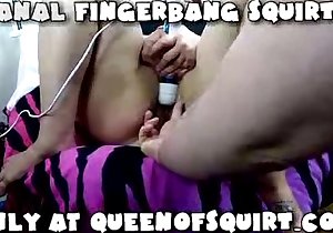 anal fingerbang squirt preview